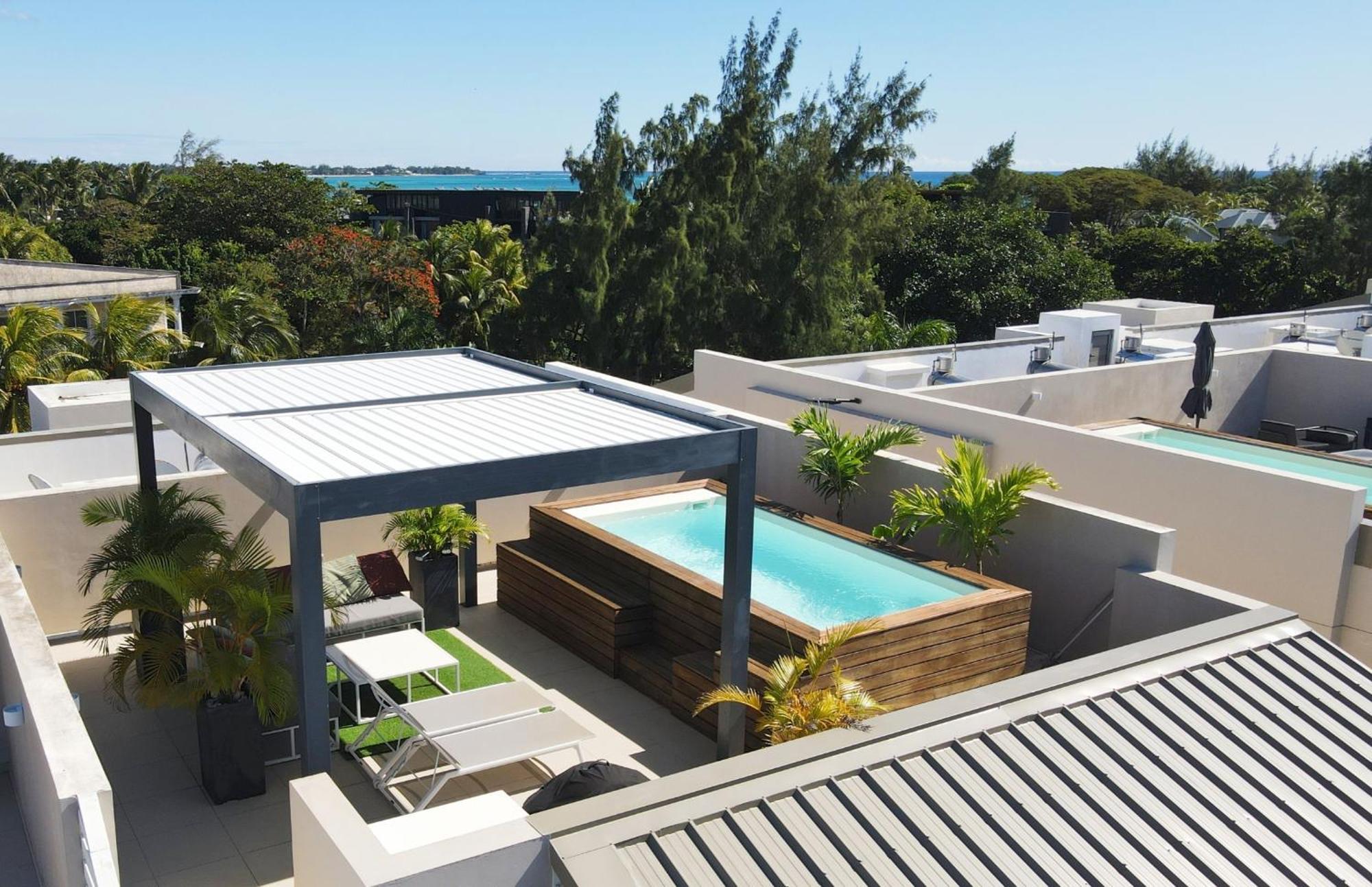 Villa Eden-2 Bedrooms With Private Rooftop Terrace & Pool, Access To Private Beachclub, Ki Residences, Pereybere - Managed By Ksn 그란데 바이예 외부 사진