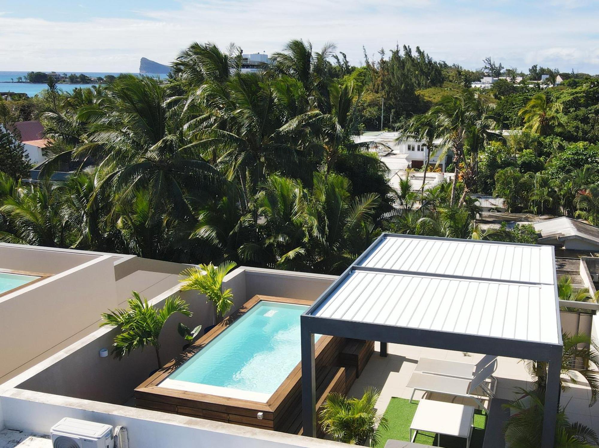 Villa Eden-2 Bedrooms With Private Rooftop Terrace & Pool, Access To Private Beachclub, Ki Residences, Pereybere - Managed By Ksn 그란데 바이예 외부 사진